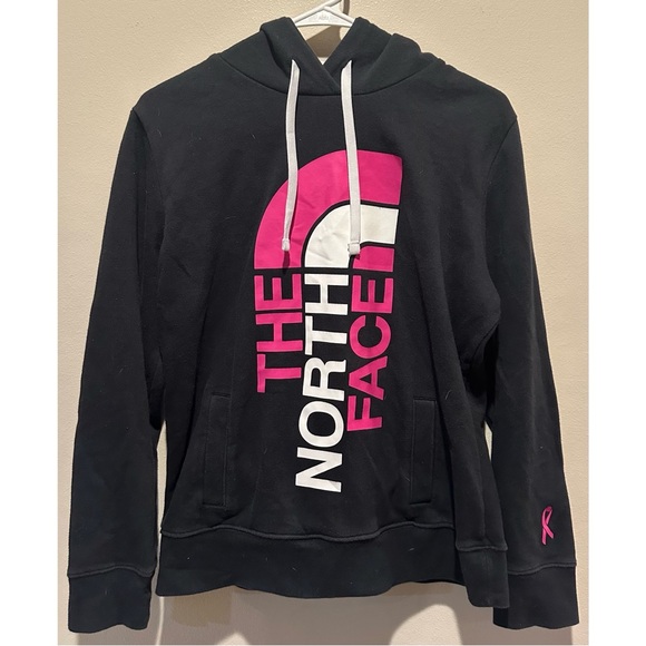 The North Face Tops - The North Face Breast‎ Cancer Awareness Hoodie Size Large - Black